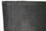 Window Design Dark Grey Wool Area Rug