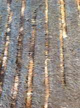 Dark Blue Shag Area Rug