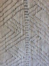Lush Cream Wool Area Rug