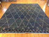 Blue Moroccan Design Rug