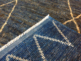 Blue Moroccan Design Rug