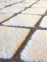 Diamond Design Indian Rug