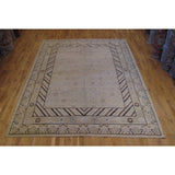 Beige and Brown Khotan Style Rug