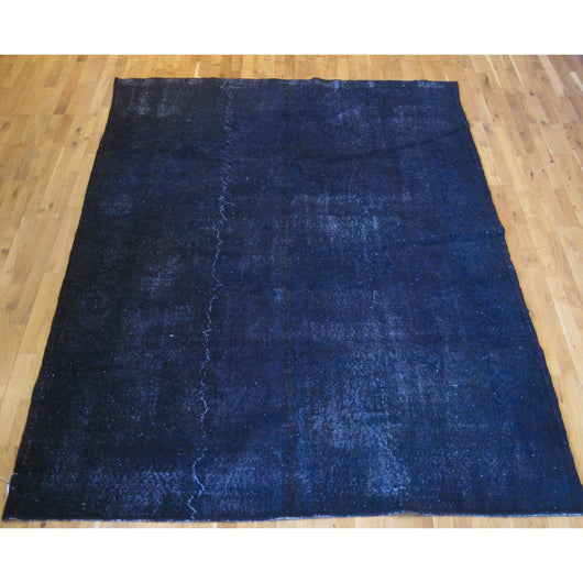 Royal Blue Overdyed Rug