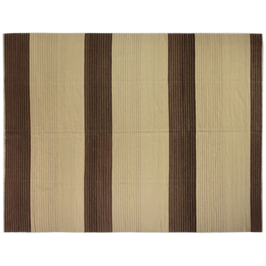 Brown and Tan Kilim