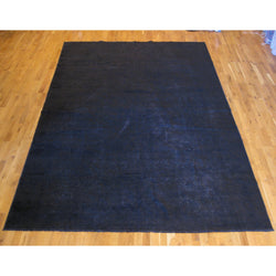 Navy Blue Overdyed Rug