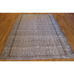 Distressed Brown Rug