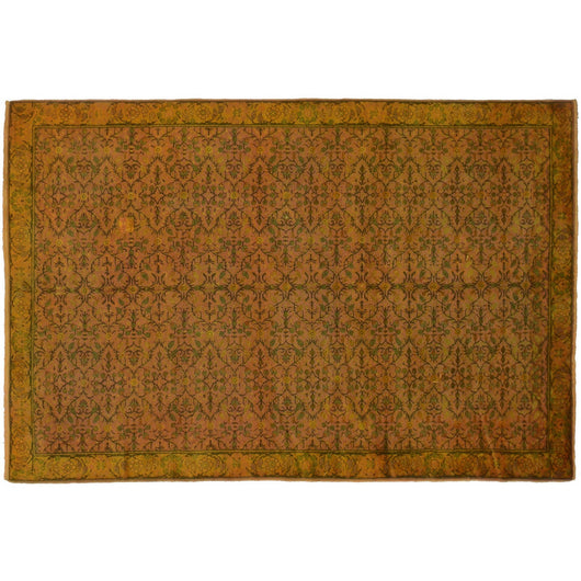 Ochre Overdyed Rug