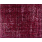 Fuchsia Distressed Rug