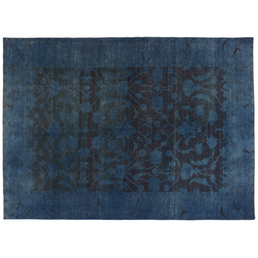 Distressed Blue Rug