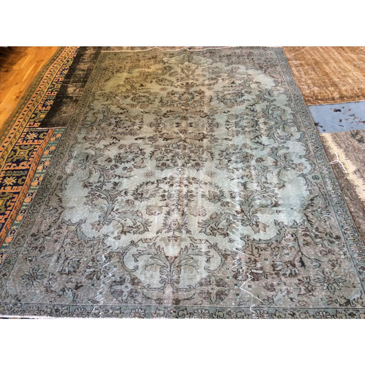 Gray Distressed Rug