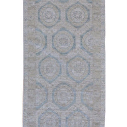Light Blue Afghani Runner