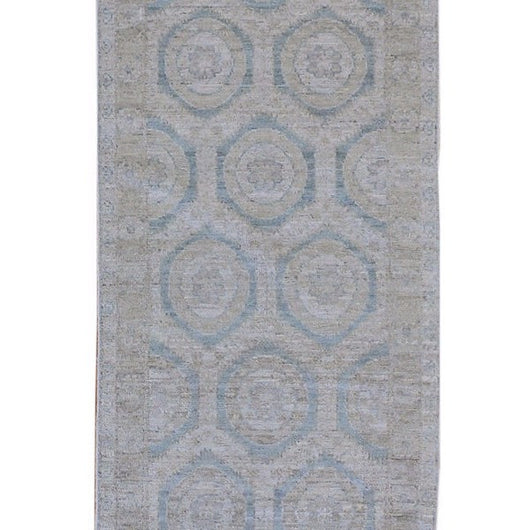 Light Blue Afghani Runner