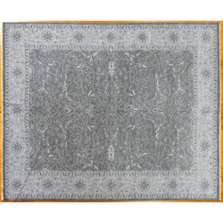Gray Oushak Design Rug
