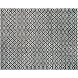Charcoal and Ivory Pattern Rug