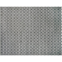 Charcoal and Ivory Pattern Rug