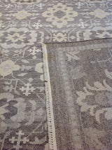 Grey Indian Wool Area Rug