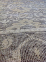 Grey Indian Wool Area Rug