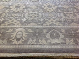 Grey Indian Wool Area Rug