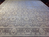 Grey Indian Wool Area Rug