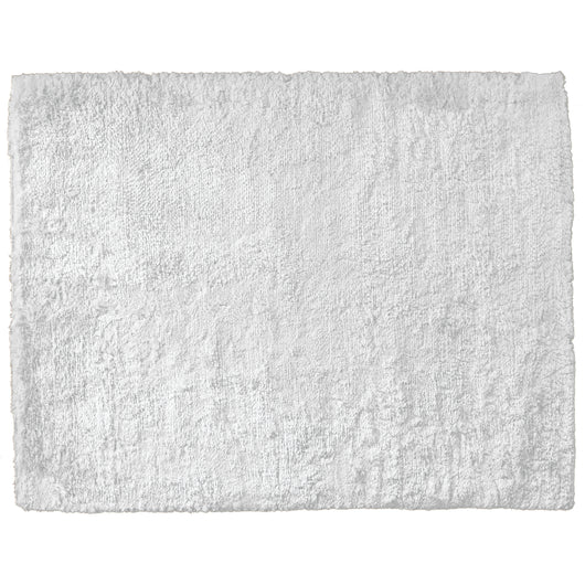 White Velvety Shag Rug
