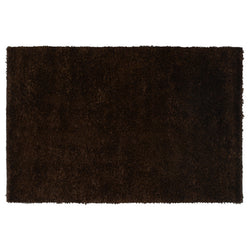 Dark Brown Shaggy Rug