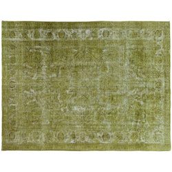 Green Overdyed Area Rug