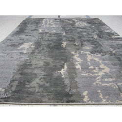 Gray Abstract Rug