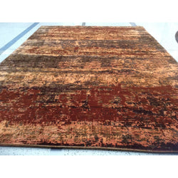 Abstract Rust Multi Rug