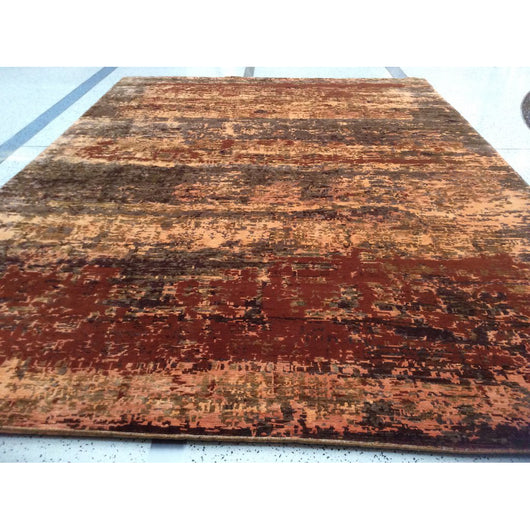 Abstract Rust Multi Rug