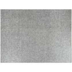 Charcoal and Grey Hand-Tufted Wool Area Rug