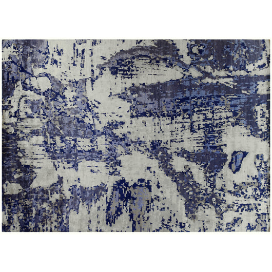 Blue Abstract Rug