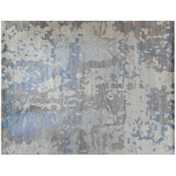Gray Abstract Rug