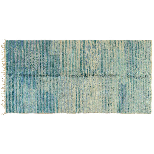 Turquoise Moroccan Rug