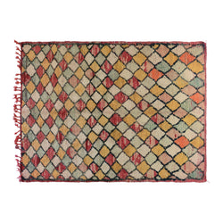 Pastel Color Moroccan Rug