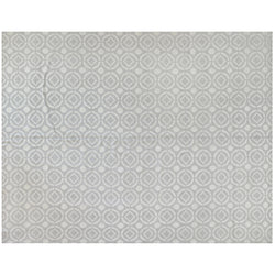 Gray and Ivory Pattern Rug