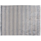 Beige and Steel Lines Area Rug
