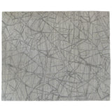 Contemporary Grey High Low Area Rug