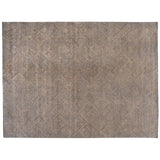 Charcoal High Low Geometric Design Rug
