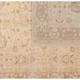 Traditional Rug in Beige with Floral Motif