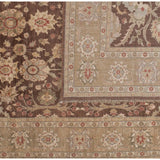Traditional Pakistani Rug in Brown and Beige