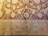 Traditional Pakistani Rug in Brown and Beige