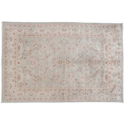 Floral Rug in Traditional Pakistani Design