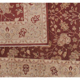 Traditional Pakistani Flowers and Vines Wool Rug