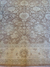 Traditional Brown and Beige Pakistani Rug