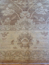 Traditional Brown and Beige Pakistani Rug