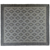 Braided Rug with Diamond Design