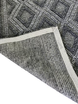 Braided Rug with Diamond Design