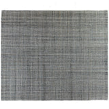 Tufted Grey Area Rug with Garnet and Gold