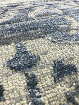 Blue Transitional Indian Area Rug